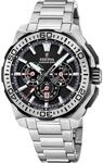Festina Herrenuhr Analog aus Edelstahl 316l Silberfarben F20724/7 | Quarzwerk,
