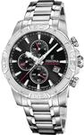 Festina Herrenuhr Analog aus Edelstahl 316l Silberfarben F20704/3 | Quarzwerk,