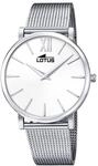 Lotus Damenuhr Analog aus Edelstahl 316l Silberfarben | Quarzwerk, Damenuhren,
