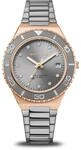 Bering Damen Quarz Uhr | Armbanduhr 36 mm Edelstahlgeh&auml;use und Zifferblatt 
