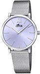 Lotus Damenuhr Analog aus Edelstahl 316l Silberfarben | Quarzwerk, Damenuhren,