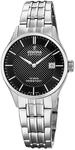 Festina Swiss Made Damen Armbanduhr Edelstahl 316L Silber - Quarzwerk -...