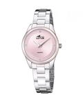 Lotus Damenuhr Analog aus Edelstahl 316l Silberfarben | Quarzwerk,