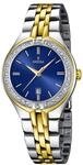 Festina Damenuhr Analog aus Edelstahl 316l Multi | Quarzwerk,...