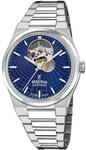 Festina Swiss Made Uhr Automatik Damen aus Edelstahl 316l Silberfarben 