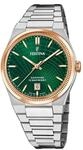Festina Swiss Made Herrenuhr Analog aus Edelstahl 316l Silberfarben | Quarzwerk,