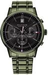 Tommy Hilfiger Multi Zifferblatt Quarz Uhr f&uuml;r Herren mit Edelstahl- oder