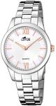 Lotus Damenuhr Analog aus Edelstahl 316l Silberfarben | Quarzwerk,