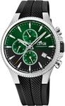 Lotus Herren Analog Uhr Kautschuk - Quarz Sportuhr Herren - Chronograph -...