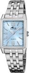 Lotus Damenuhr Analog aus Edelstahl 316l Silberfarben | Quarzwerk,