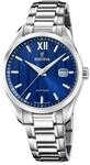 Festina Swiss Made Herrenuhr Analog aus Edelstahl 316l Silberfarben | Quarzwerk,