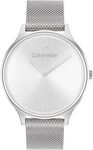 Calvin Klein Analoge Quarzuhr f&uuml;r Damen der Timeless Mesh 38mm Kollektion mit
