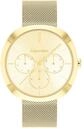 Calvin Klein Multi Zifferblatt Quarz Uhr f&uuml;r Damen Kollektion Shape mit