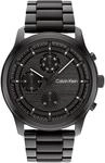 Calvin Klein Multi Zifferblatt Quarz Uhr f&uuml;r Herren mit Silbernes Edelstahl-...