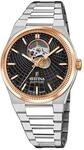 Festina Swiss Made Uhr Automatik Herren aus Edelstahl 316l | Silberfarben, Analoge