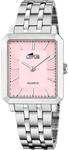 Lotus Damen Uhr Analog Edelstahl 316L Silber - Quarzwerk - Mineralglas hochresistent