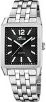 Lotus Herrenuhr Analog aus Edelstahl 316l Silberfarben | Quarzwerk,