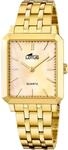 Lotus Damen Uhr Analog Edelstahl 316L Gold - Quarzwerk - Mineralglas hochresistent -