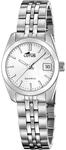Lotus Damenuhr Analog aus Edelstahl 316l Silberfarben | Quarzwerk,