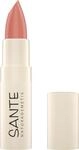 SANTE Naturkosmetik Moisture Lipstick 02 Coral Glaze, pflegender Lippenstift mit