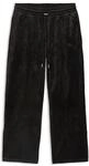 PUMA Damen Essentials Elevated Velour Hose mit geradem Bein