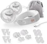 Kinderkraft GENTLENEST Doppel elektrische Milchpumpe, 3 Modi 9 Stufen, Soft-Heat