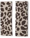 Street One Damen Feinstrick Armw&auml;rmer mit Leo-Muster | auburn brown A