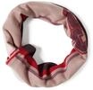 Cecil Damen Loop Schal mit Muster | berry red A