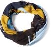 CECIL Damen Loop-Schal mit grafischem Print | truffle brown A