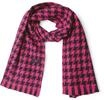 Cecil Damen 5706816 Kuscheliger Schal mit Fransen und Muster (1er Pack)