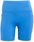 adidas Women's ADI365 Running Climacool Short Leggings, ray blue, XS 5 inch