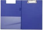 MAUL Schreibmappe A4 blau MAULpoly stabile Klemmmappe f&uuml;r 80 Blatt | sicherer...