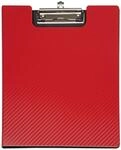 MAUL Schreibmappe A4 rot MAULflexx Hochformat mit starker B&uuml;gelklemme |...
