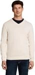 TOM TAILOR Herren 1039811 Strickpullover mit V-Ausschnitt