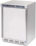 Polar Refrigeration C-Serie 150W Untertheken-Gefrierschrank 140 Liter, Edelstahl,