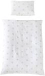 roba Kinderbettw&auml;sche 100 x 135 cm Little Stars - Bettw&auml;sche Set f&uuml;r M&auml;dchen &