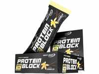 Best Body Nutrition Protein Block, Vanille, 51% Protein pro Riegel, 15 x 90 g...