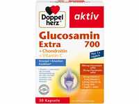 Doppelherz Glucosamin 700 Extra mit Chondroitin - Mit Vitamin C für die normale