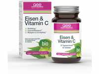 GSE Eisen & Vitamin C Complex Tabletten, 60 Stück, Vitamin C in Bio-Qualität...