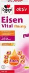 Doppelherz Eisen Vital &ndash; fl&uuml;ssig - mit Orangen-Apfel-Geschmack | Eisen