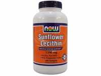 Now Foods Sunflower Lecithin 1200 mg, 200 sgels (2 Pack)