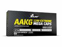 Olimp Sport Nutrition- AAKG Extreme Mega Caps (120 Kapseln). Enthält L-Arginin