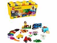 LEGO Classic Mittelgroße Bausteine-Box, Konstruktionsspielzeug für Mädchen...