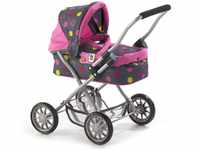 Bayer Chic 2000 555-24 Puppenwagen Smarty, für Kinder ab 2 Jahren, Funny Pink