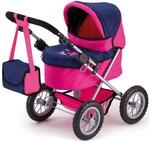 Bayer Design 13013AA Puppenwagen Trendy, mit Tasche, h&ouml;henverstellbarer Griff,