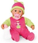 Bayer Design 93806AA Babypuppe interaktiv, Spielpuppe sprechend, weicher...