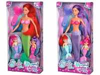 Simba 105734162 - Steffi Love Mermaid Twins, zwei Varianten, Steffi als...
