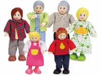 Hape Puppenfamilie von Hape |Preisgekröntes Puppenfamilien-Set, einzigartiges