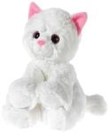 HEUNEC 247079 - Glitter-Kitty Katzen-Baby, wei&szlig;