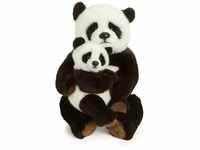 WWF WWF16813 Plüschkolletion World Wildlife Fund Plüsch Panda Mutter mit Baby,